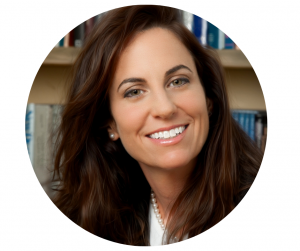 zdjecie profilowe w kolku jakas kobieta ciemne wlosy usmiech